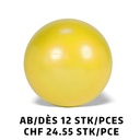 Ballon Gymnic+ BRQ Ø65cm jaune dès 12 pièces