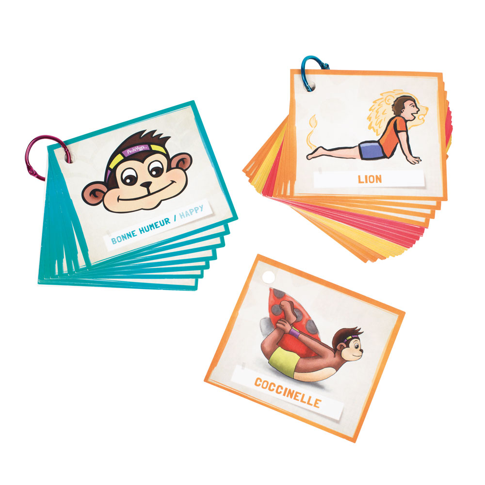 Mini-cartes Peda Yoga set