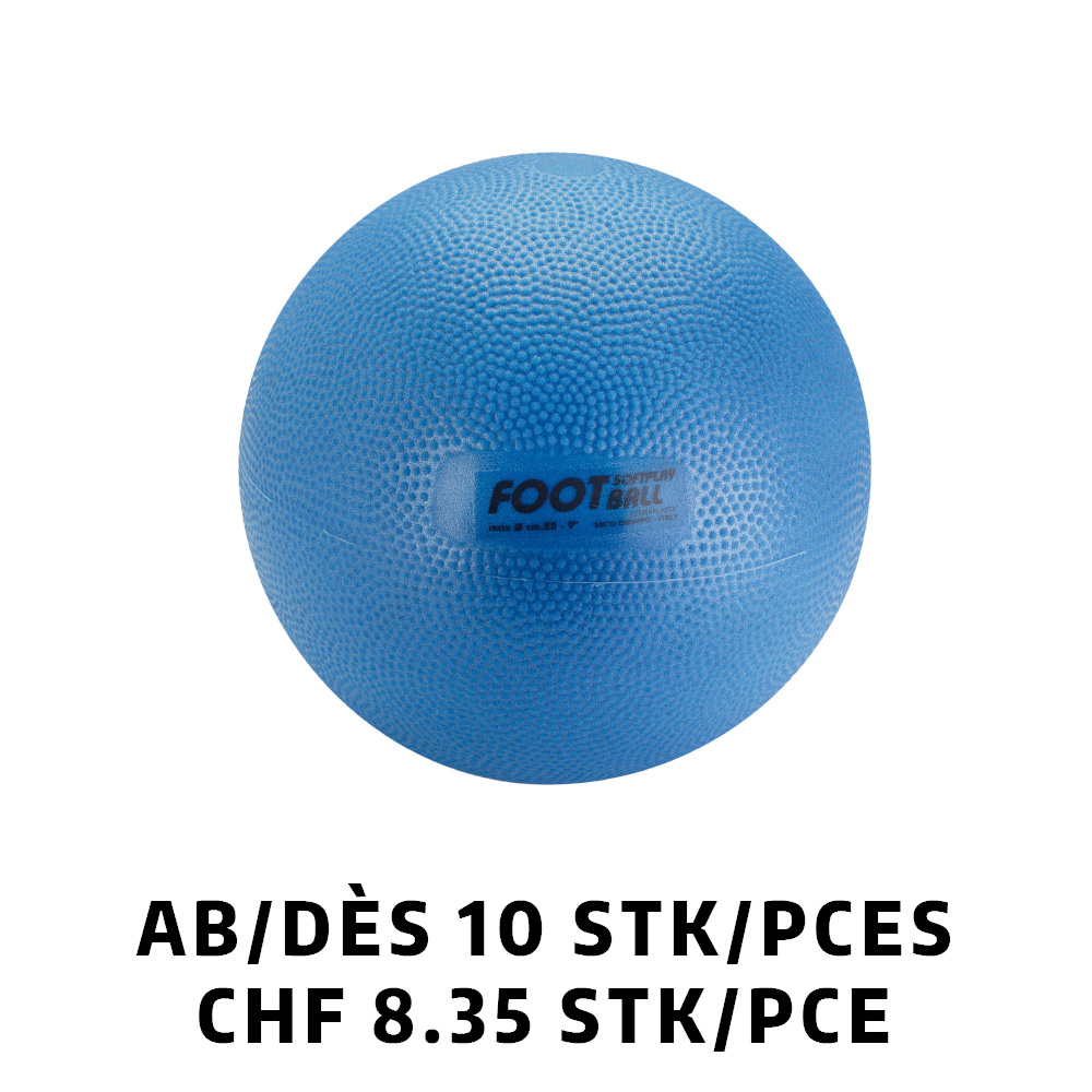 Softplay Football Ø22cm dès 10 pièces