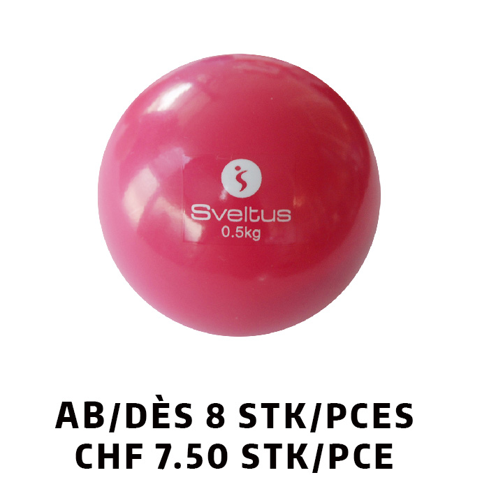 Balle lestée 500 g dès 8 pièces