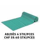 Bande en latex Tridex® 25m Vert/Medium dès 4 pièces