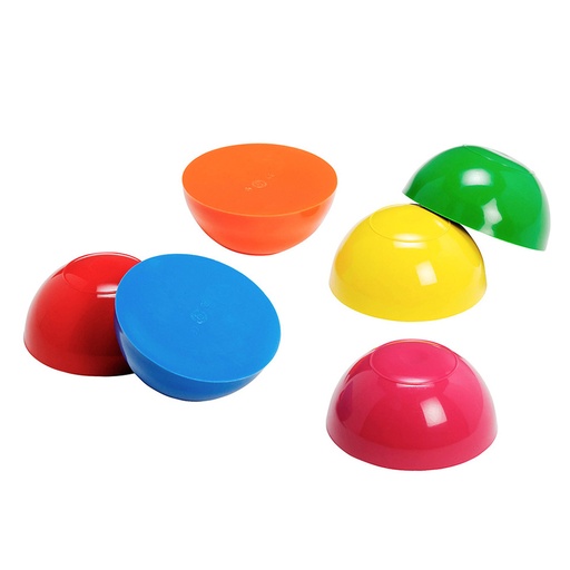 [80.80] Junior Stones 14 cm dia. 6 cm hauteur, set de 6 pces