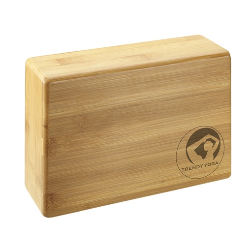 [8023] Yoga Block Bamboo