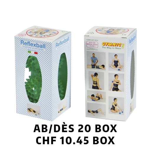 [Set97.55] Reflexball Ø8cm Box ab 20 Paar