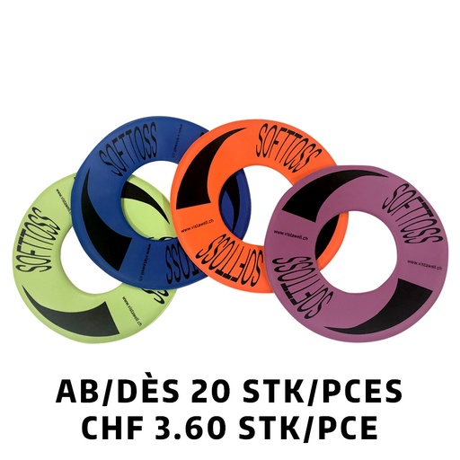 [Set9100] Frisbee soft dès 20 pièces