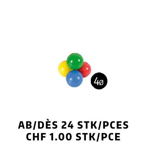 [Set80.13] Freeballs Ø4cm dès 24 pièces