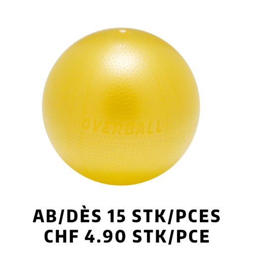 [Set95.09Y] Softgym Ø23 cm jaune dès 15 pièces