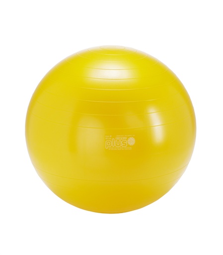 [SH95.42] Ballon Gymnic Plus Ø65cm jaune (modèle Expo)